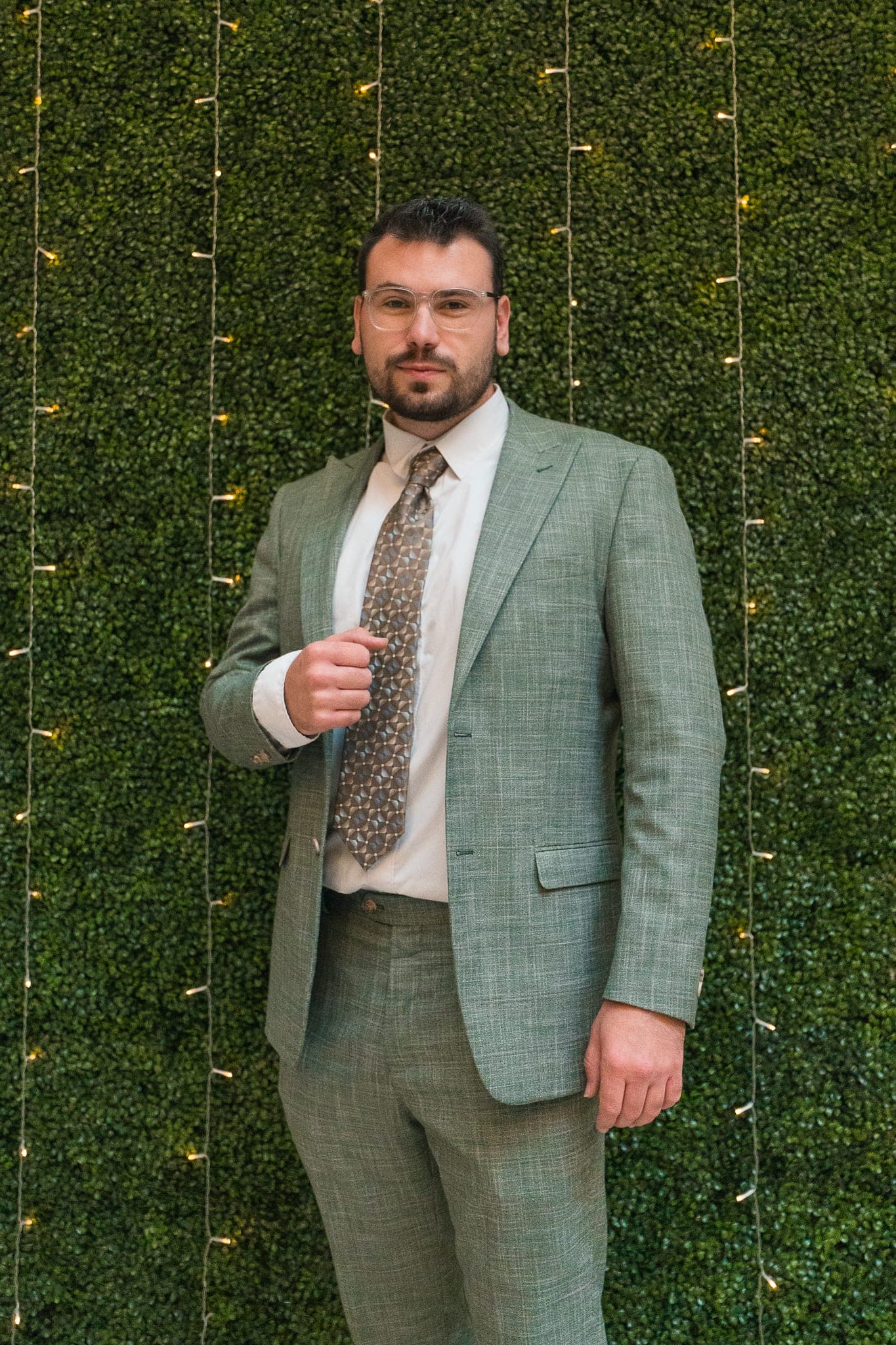 Donny, full-length standing portrait